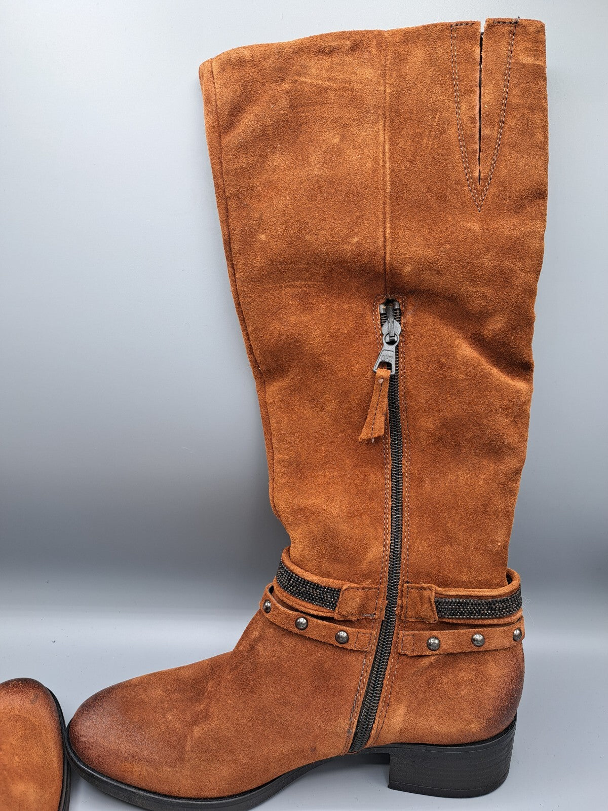 Olip Italia Spa Damen Stiefel Gr. 39 | Braun Damenschuhe