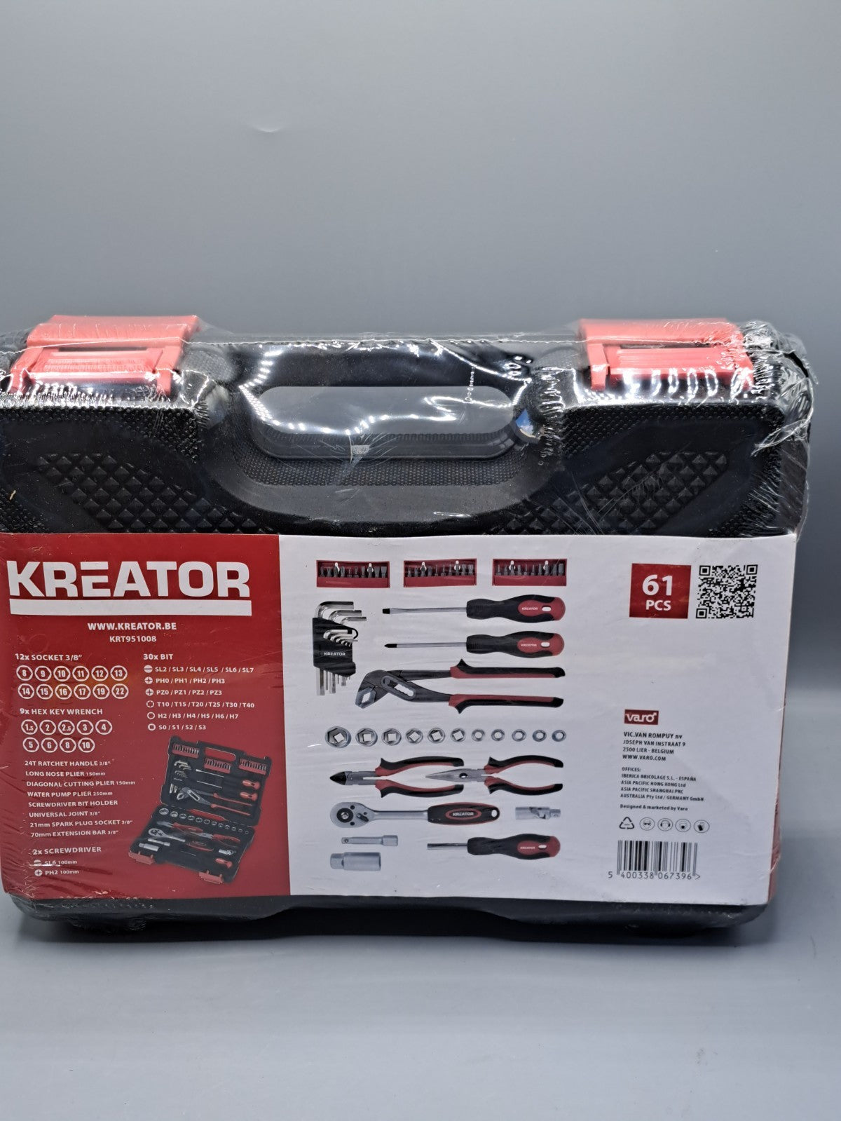 WerkzeugSet gemischt 61 St. KRT951008