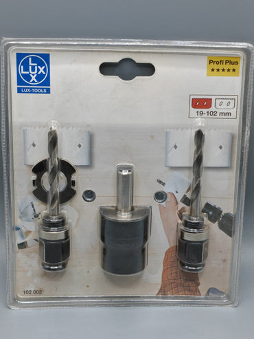 Lux Tools Lochsägen-Aufnahme-Halter 3er Set