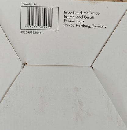 Linsar Kosmetikeimer 3L Weiß Tretmülleimer Soft Close Absenkautomatik Bad WC HA6