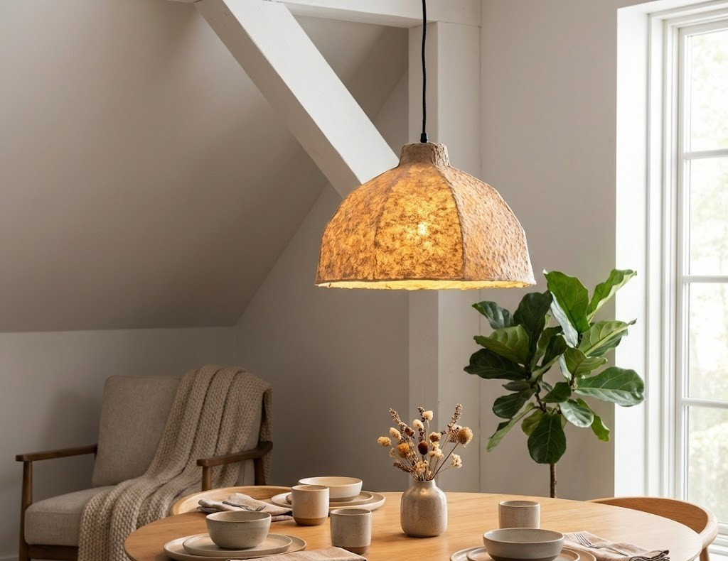Good & Mojo Deckenleuchte Yosemite Paper Pulp Hängelampe Designlampe