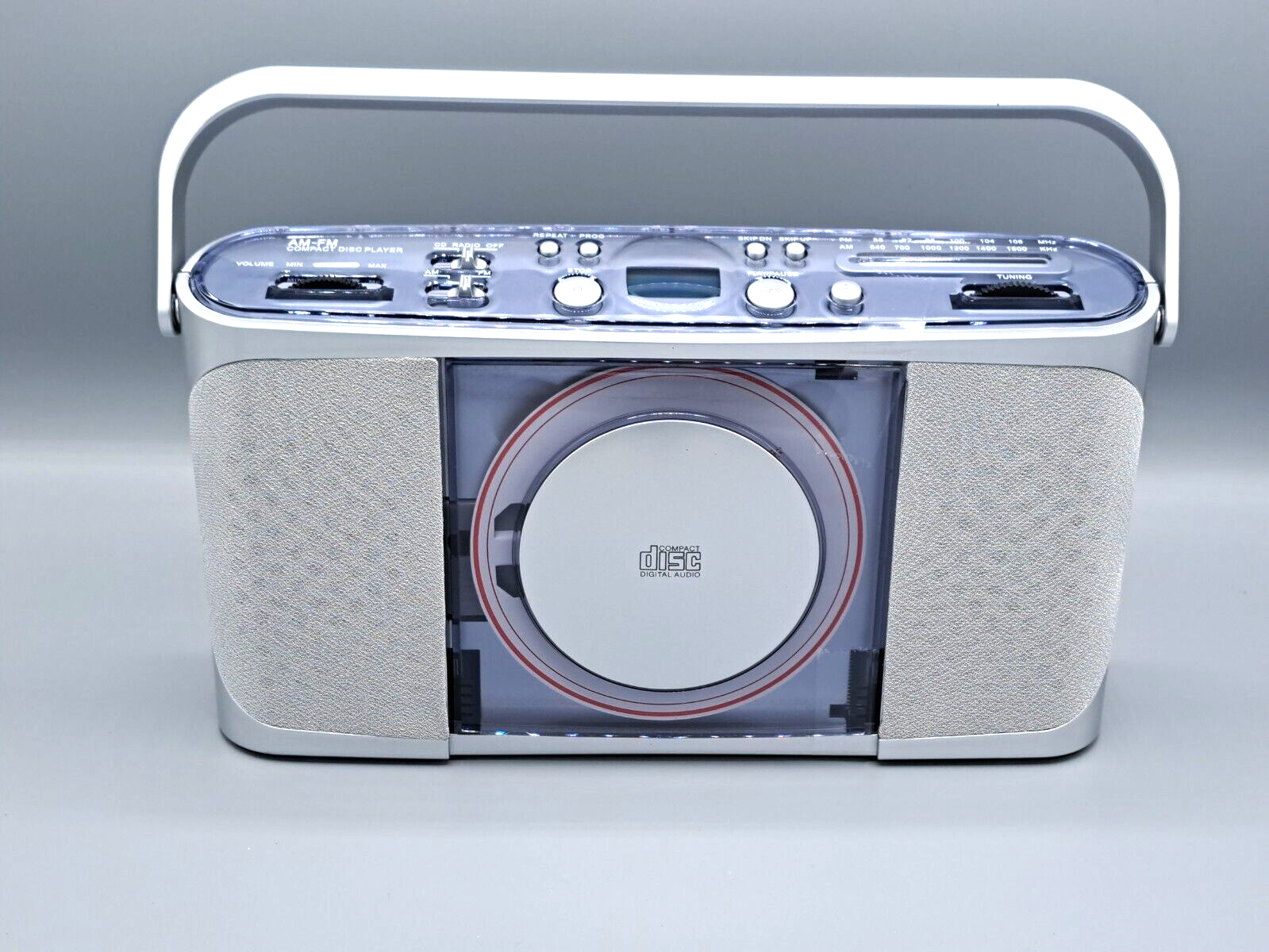 Weltbild Kofferradio mit CD, Netzoder Batteriebetrieb