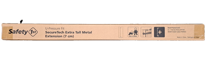 Safety 1St Easy Close Metal 7Cm Gittererweiterung, Kein Bohren, Erweiterung
