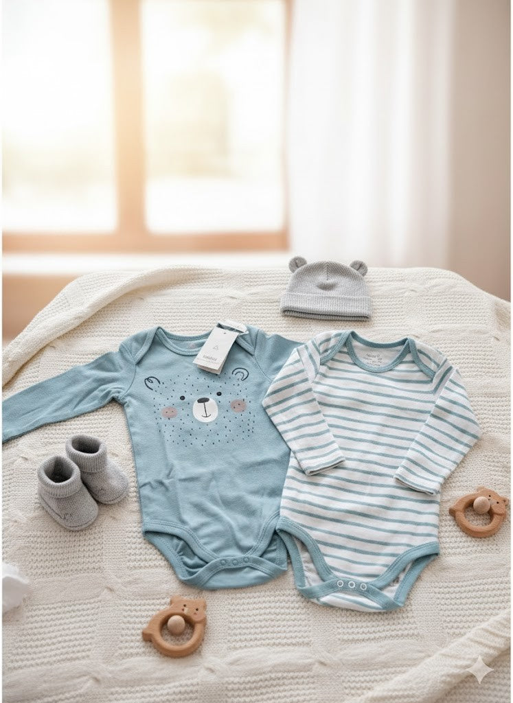 Lupilu 2 Kinder Boddys Jungs, 74/80