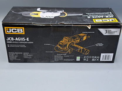 JCB AGII5-E Winkelschleifer 600W 115mm Trennschleifer Flex Schleifmaschine A2