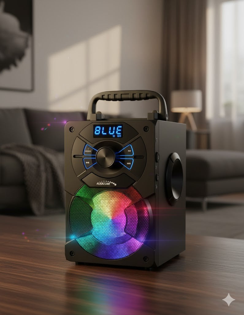 Audiocore AC730 Bluetooth-Lautsprecher – Kabellos, Tragbar, 11 W Ausgang