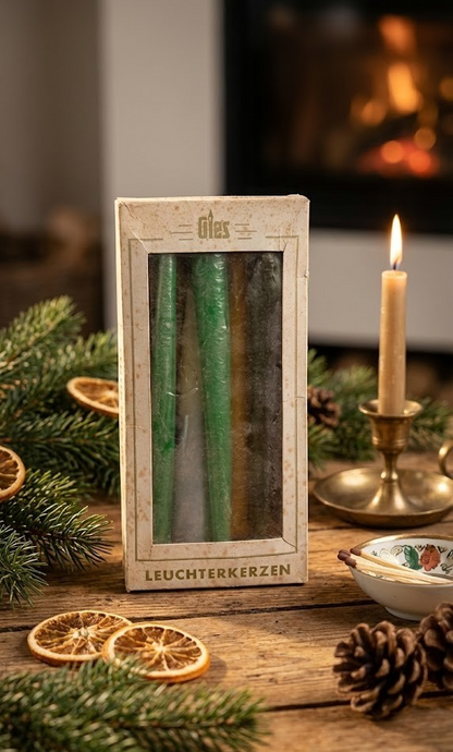 Gies Leuchterkerzen 10 Stück bunt verschiedene Farben Deko Stabkerzen