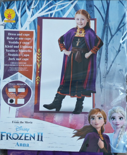Disney Frozen 2 Anna, Kostüm Größe 128 cm