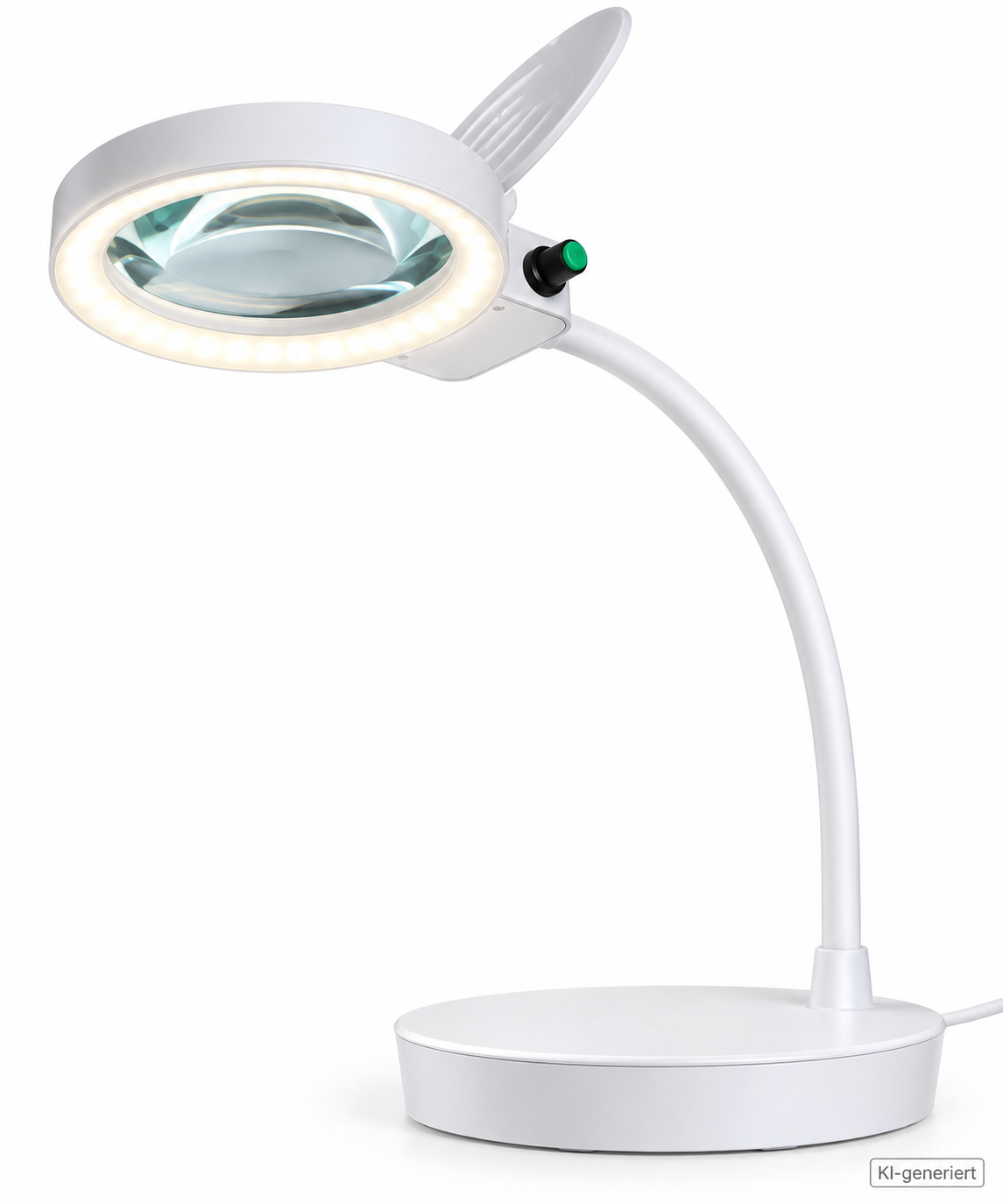 Orbisana Tischlupe mit LED 5x Vergrößerung Lupenleuchte Weiß 148142564