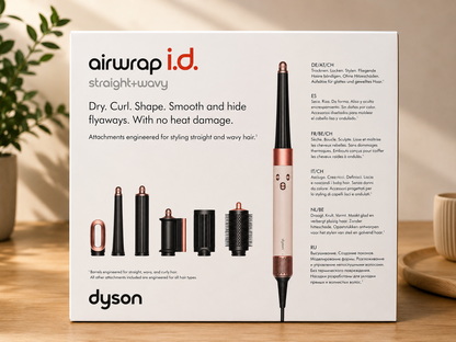 Dyson Airwrap i.d. Multi-Haarstyler Straight+Wavy Ceramic Pink Roségold C01