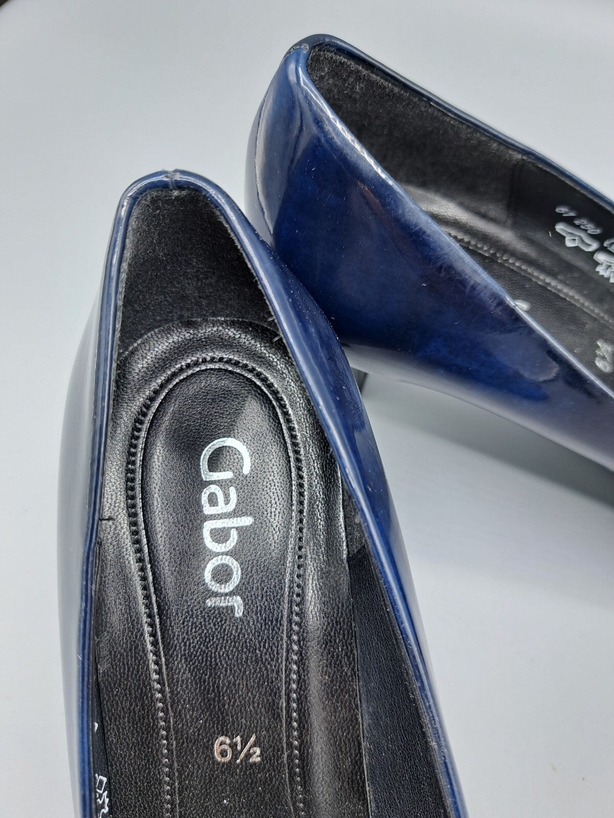 Gabor Damenschuhe Elegant Blau Größe 40 Komfort Damen Schuhe