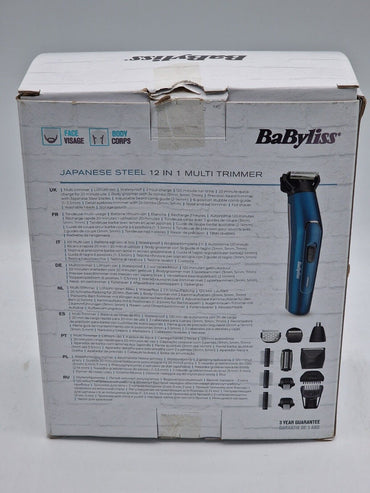 BaByliss Precision Lithium 12 in 1 Multi Trimmer