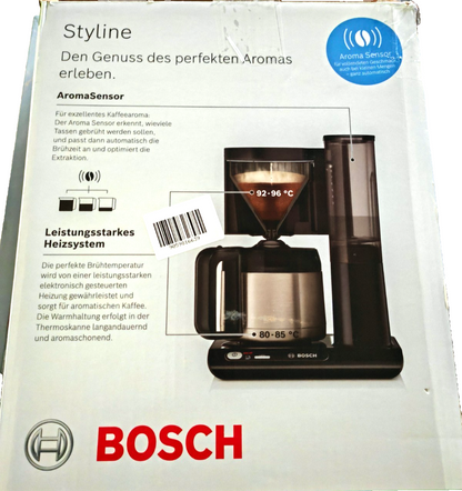 Bosch Styline TKA8A053 Kaffeemaschine Thermokanne AromaSensor 1100W B-03
