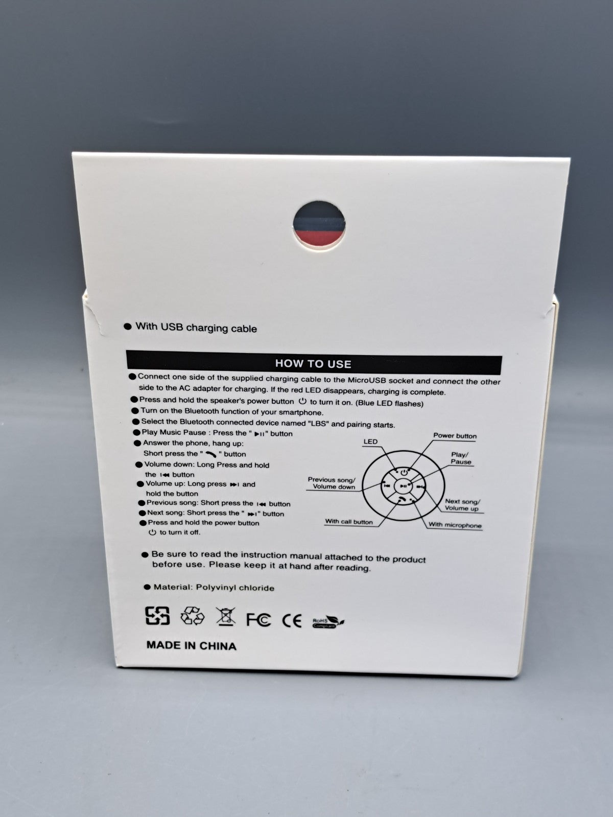 Bluetooth Lautsprecher, Bluetooth Box, Akkubetrieb