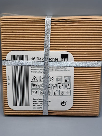 Casa Deco Teelichter mit Weihnachtsmotiven