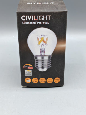 Civilight LEDincand Pro WG45, 40W, 400 Lumen, 2700K