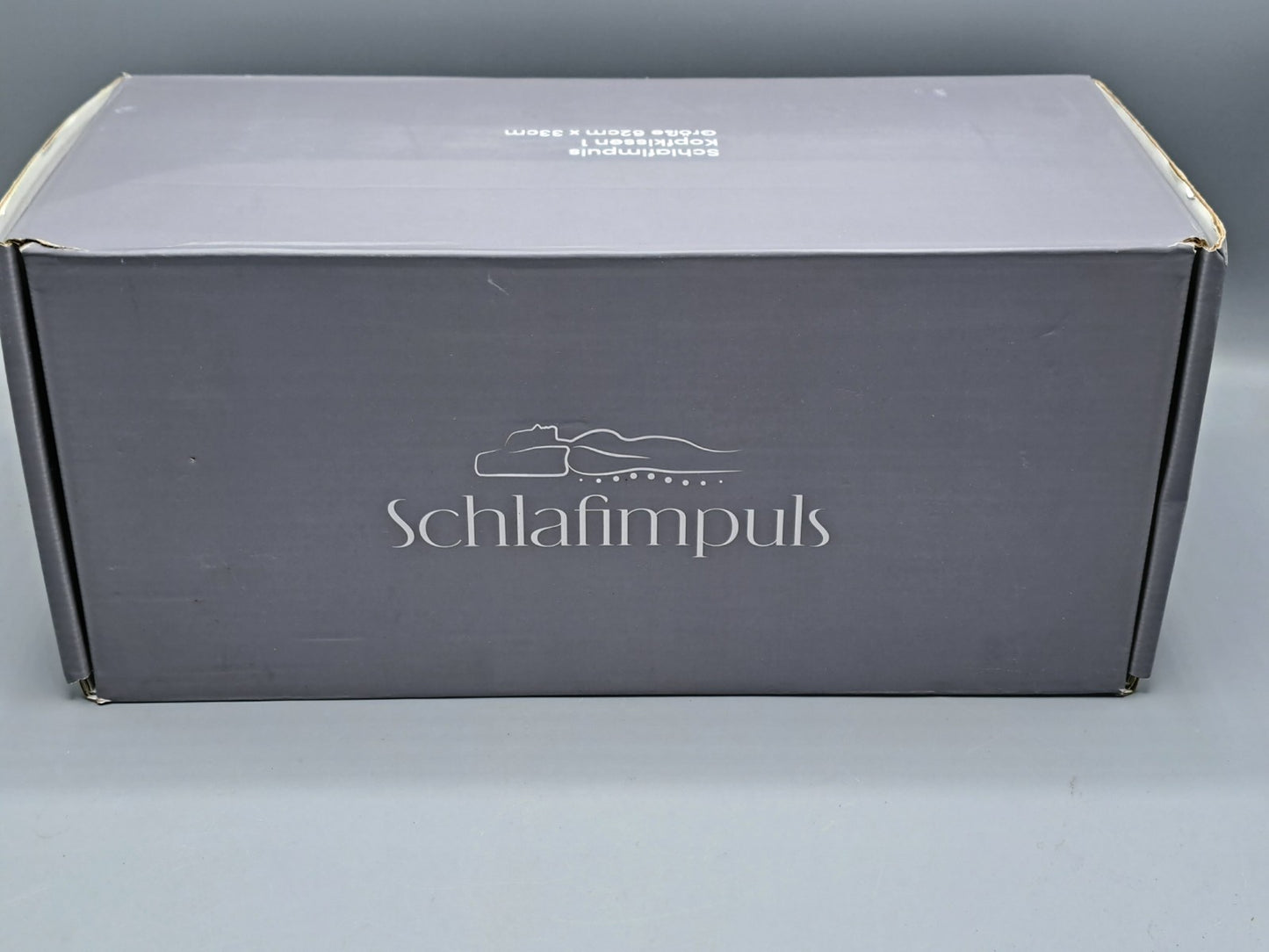 Schlafimpuls Ergonomisches Kopfkissen Nackenstützkissen 63x33cm