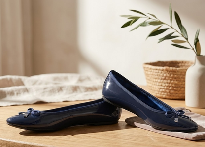 Castro Ballerinas Damen Schuhe Blau Größe 39 Alltag & Freizeit