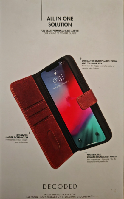 Detachable Wallet Case für iPhone 11 Pro Max Handyhülle Geldbörse Abnehmbar A9