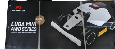 MAMMOTION LUBA mini AWD 800 Mähroboter | ohne Begrenzungskabel | NetRTK+Vision