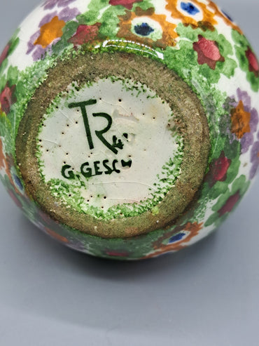 Keramik Vase, Höhe 8 cm, Kunst, Antiquität