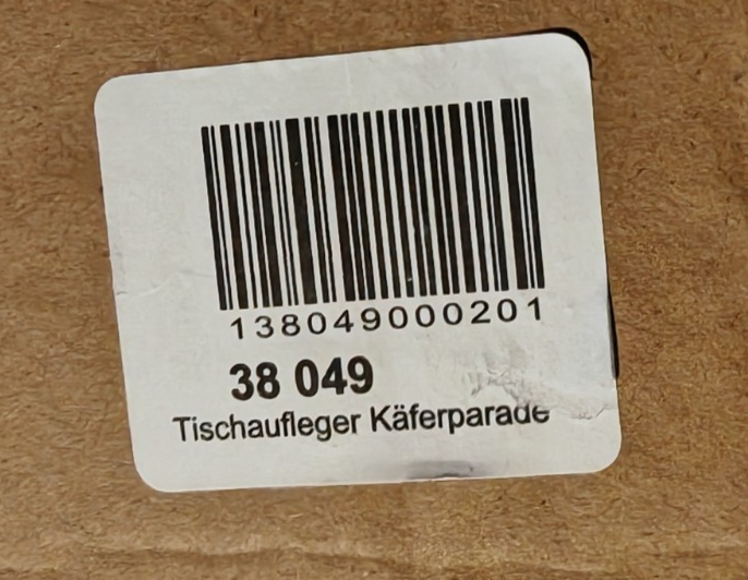 LED Tischgirlande 50 cm Rosen Marienkäfer Kunstblumen Tischdeko Lichterkette E7