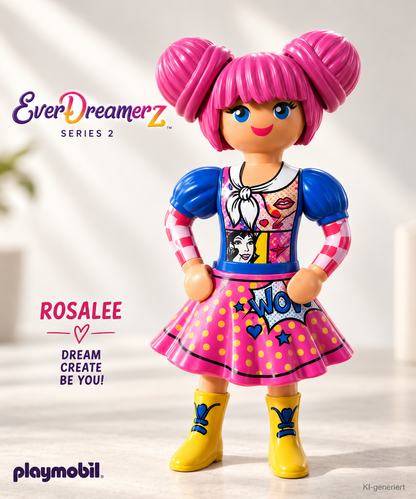 PLAYMOBIL 70472 EverDreamerz Rosalee Comic World Serie 2 30-tlg. Set D5