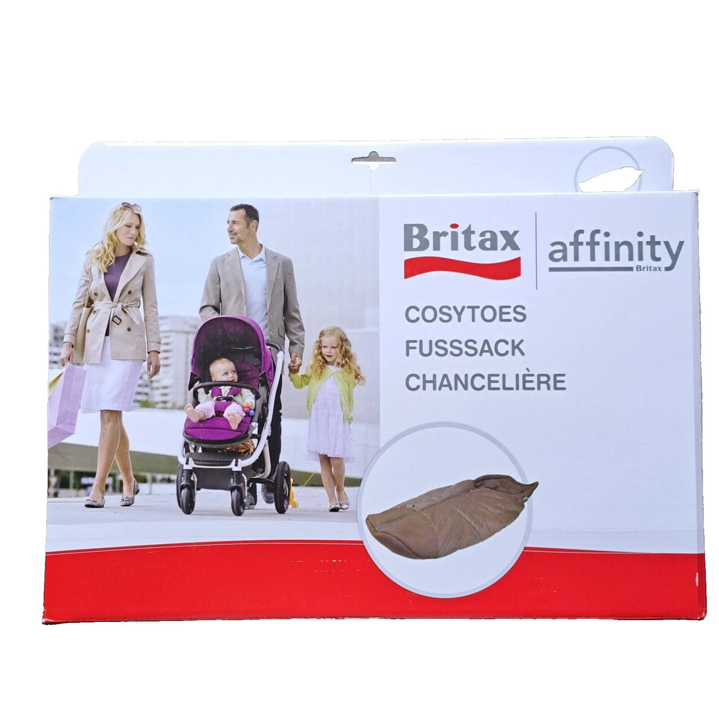 Britax Kinderwagen affinity Fußsack, Farbe:Chili Pepper