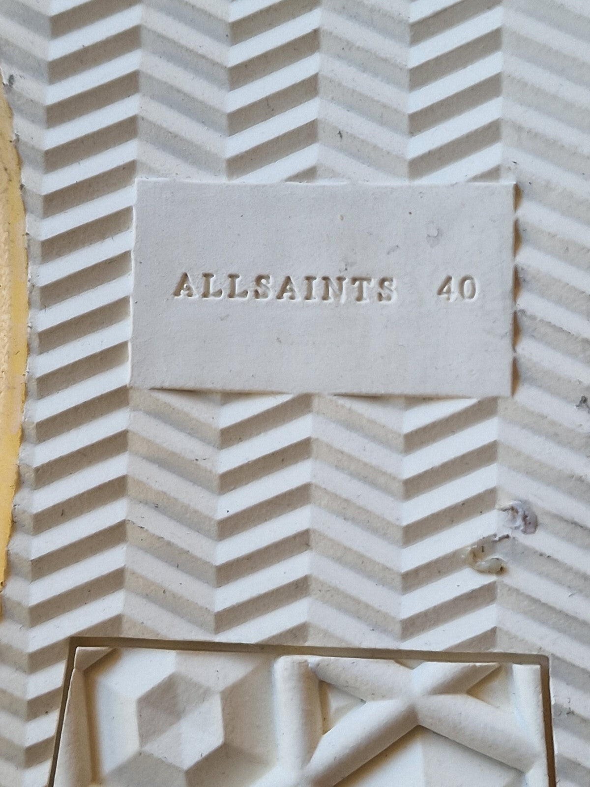 AllSaints Jazmin Sneaker Damen – Schwarz Low Top Größe 40