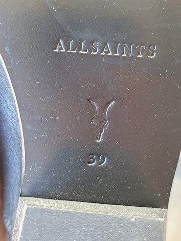 Allsaints Lenora - Ankle Boot - Cow Leather, Schwarz, Damen, Größe 39