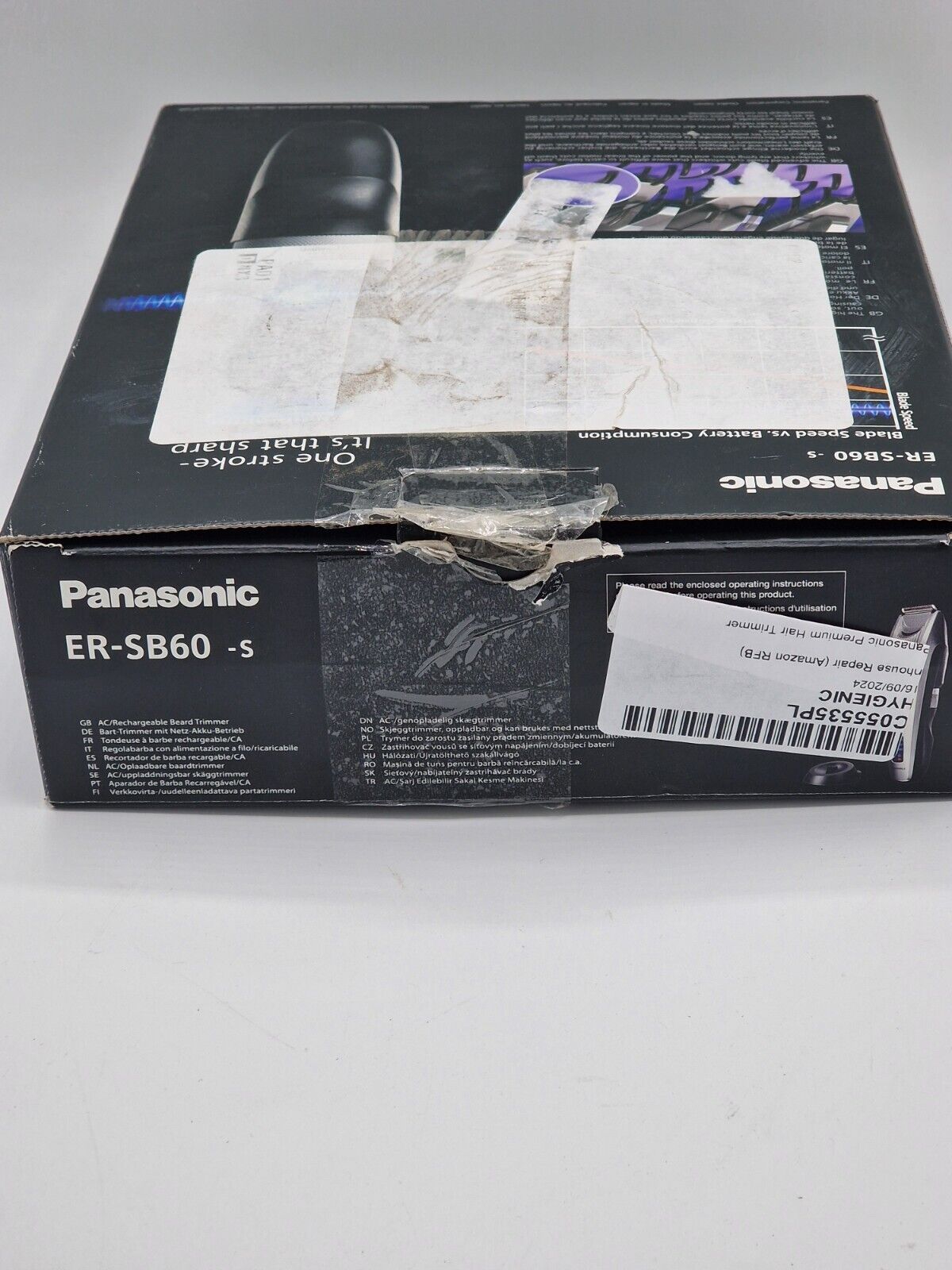 Panasonic ER-SB60 -s Trimmer, Haarschneider