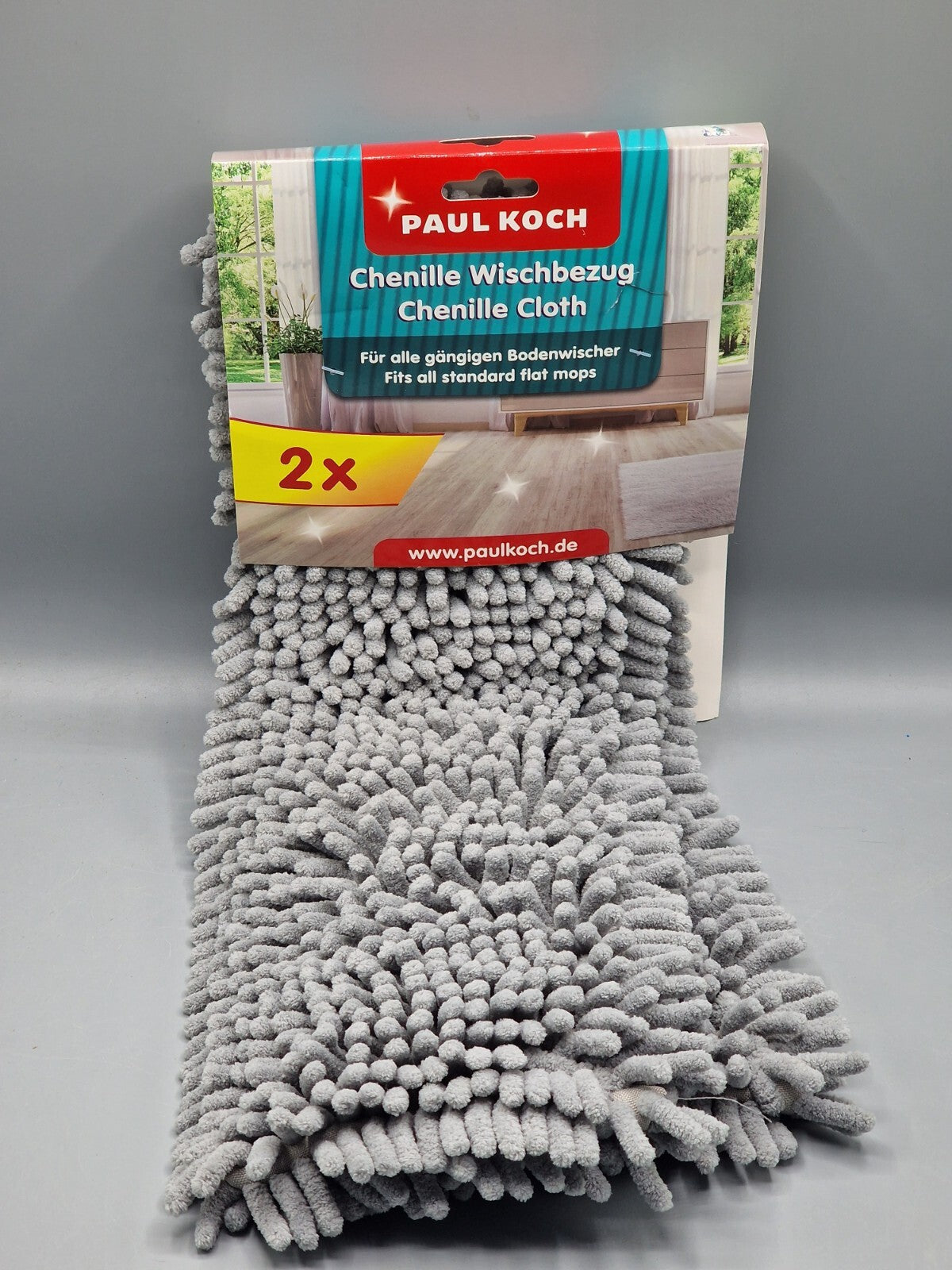 Paul Koch, chenille Wischbezug, Universal, 2er Set