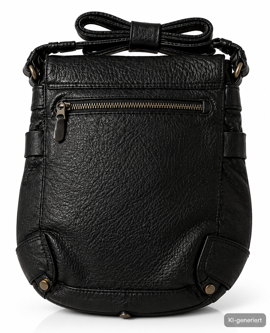 Desiderius Basic Cypress Ledertasche Schwarz Echtleder Umhängetasche Unisex H2