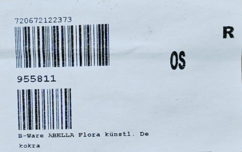 ABELLA Flora Dekokranz Rosen Lavendel Ø48cm Kunstkranz Türkranz Wandkranz Pal1