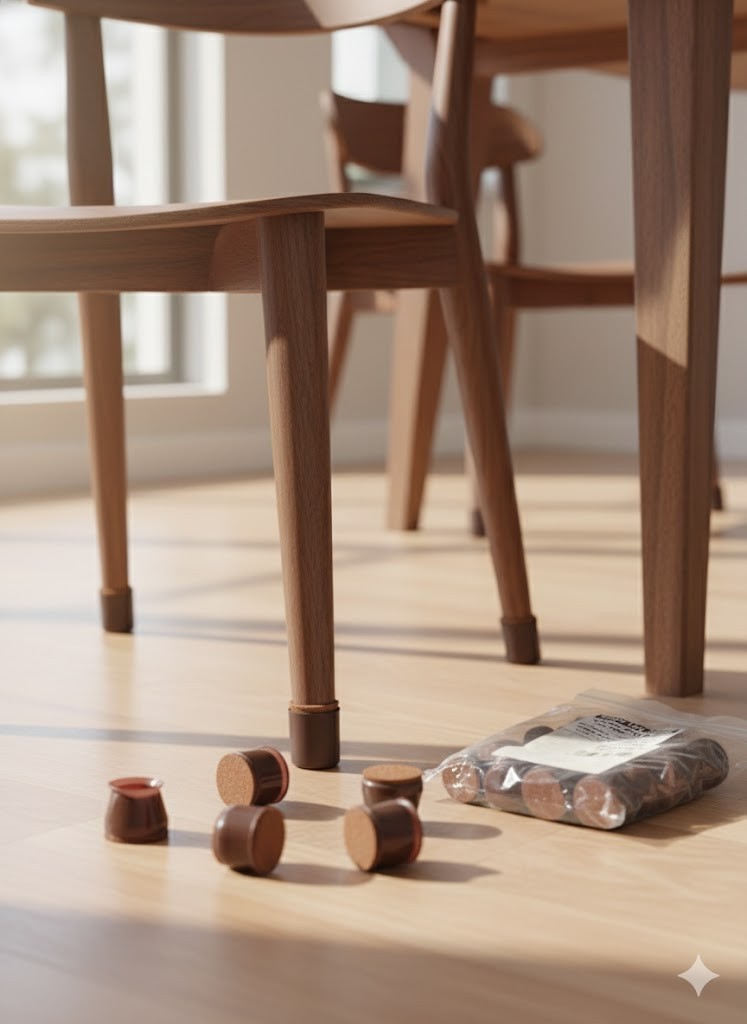 Aneaseit Chair Leg Covers 15 Stück, Bodenschutz & Möbelzubehör