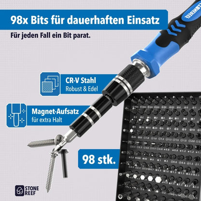 STONEREEF Feinmechaniker Set SR-1408 Handy Reparatur Werkzeug Schraubendreher A8