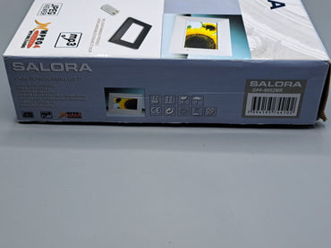 Salora DPF-9002MR Digitaler Bilderrahmen, Weiß mit Fernbedienung