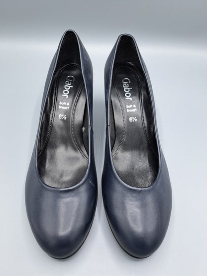 Gabor Damenschuhe, Soft & Smart, Blau, Größe 38