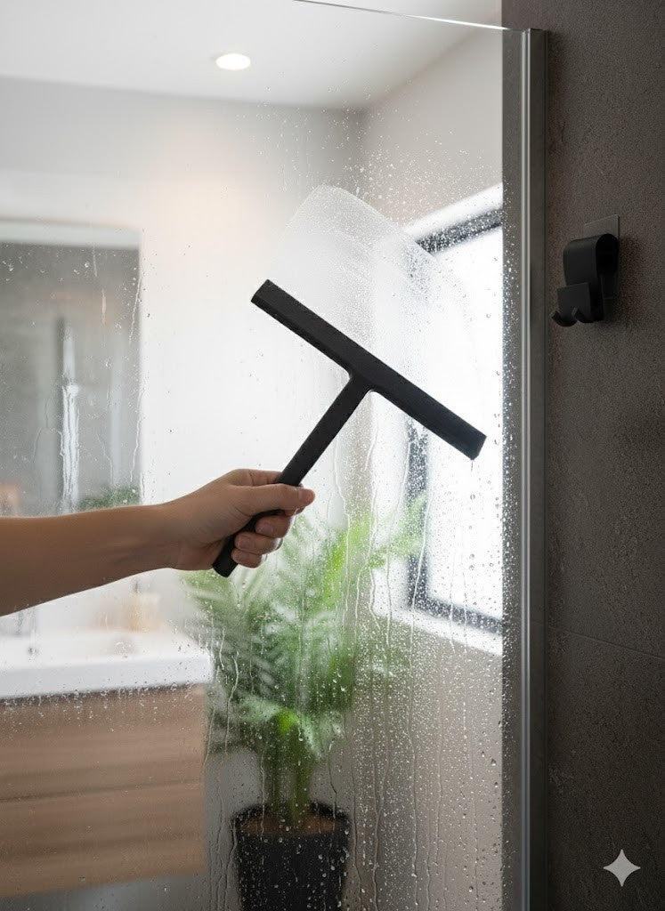 Silikon Wischer, Abzieher 23 cm mit Halterung