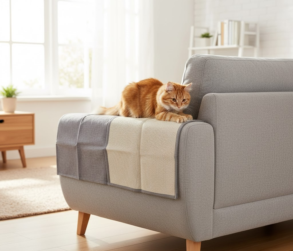 Cat Scratch Mat Sofa Set, Kratzschutz Sofa, Katzen Kratzschutz, Haustiere, Couch