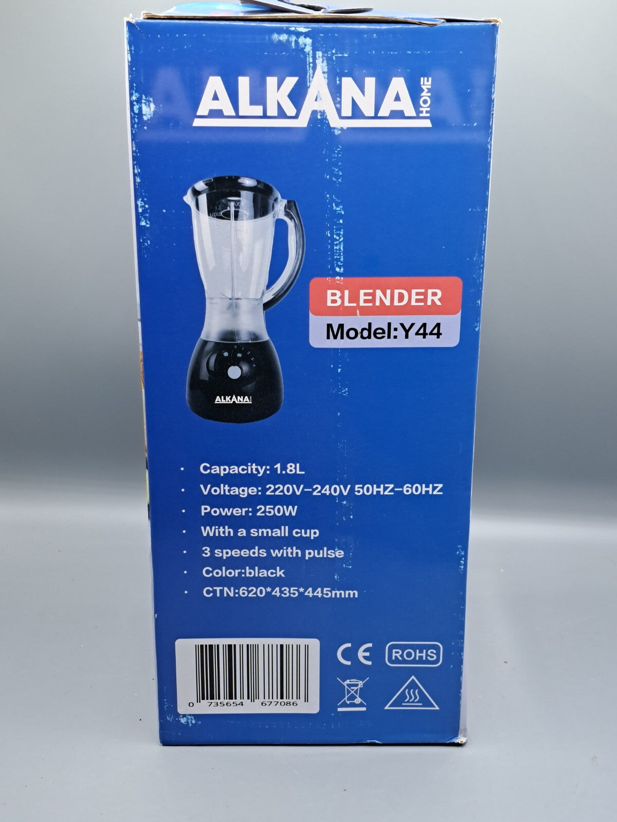 Alkana Home Blender 1,8L 250W Standmixer Smoothie Mixer Küchenmaschine