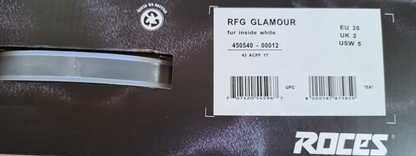 Roces Schlittschuhe Damen Inside White, Größe 35