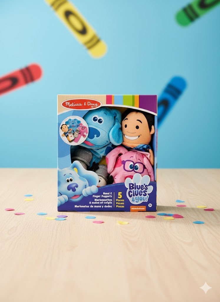 Nickelodeon Melissa & Doug Hand und Finger puppen 5 Stück