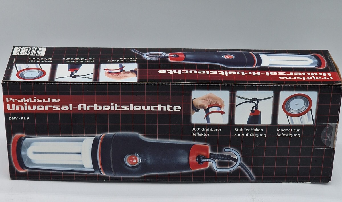 DMV-AL9 Universal LED Arbeitsleuchte – Praktische Werkstattlampe