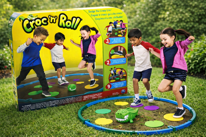 Croc 'n' Roll Kinder Actionspiel Familienspiel ab 3 Jahren Geschicklichkeit D7
