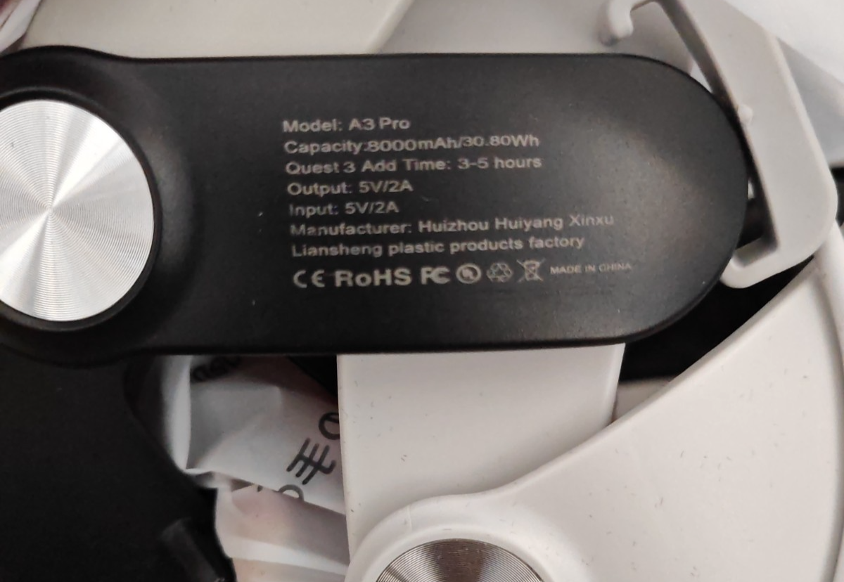 Headstrap A3Pro Action Cam Halterung für Meta Quest 3 Kopfband Filmen Zubehör A6