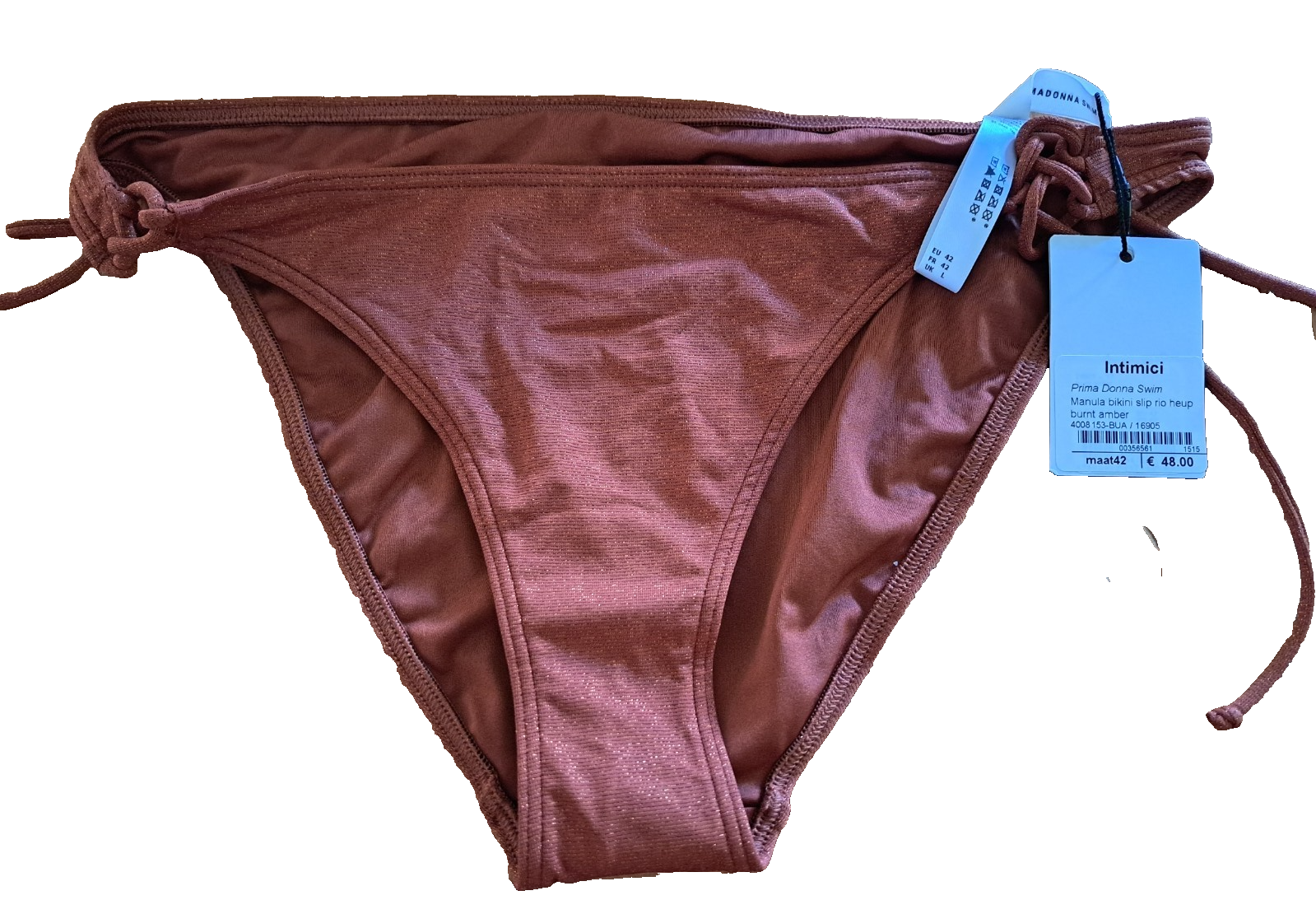 Prima Donna Bikini, Intimici, Größe 42, 85C, Farbe Burnt Amber