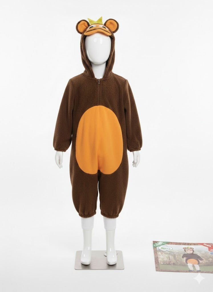Atosa Baby Tiger Kostüm 6-12 Monate Tierkostüm Fasching Karneval Kinder G