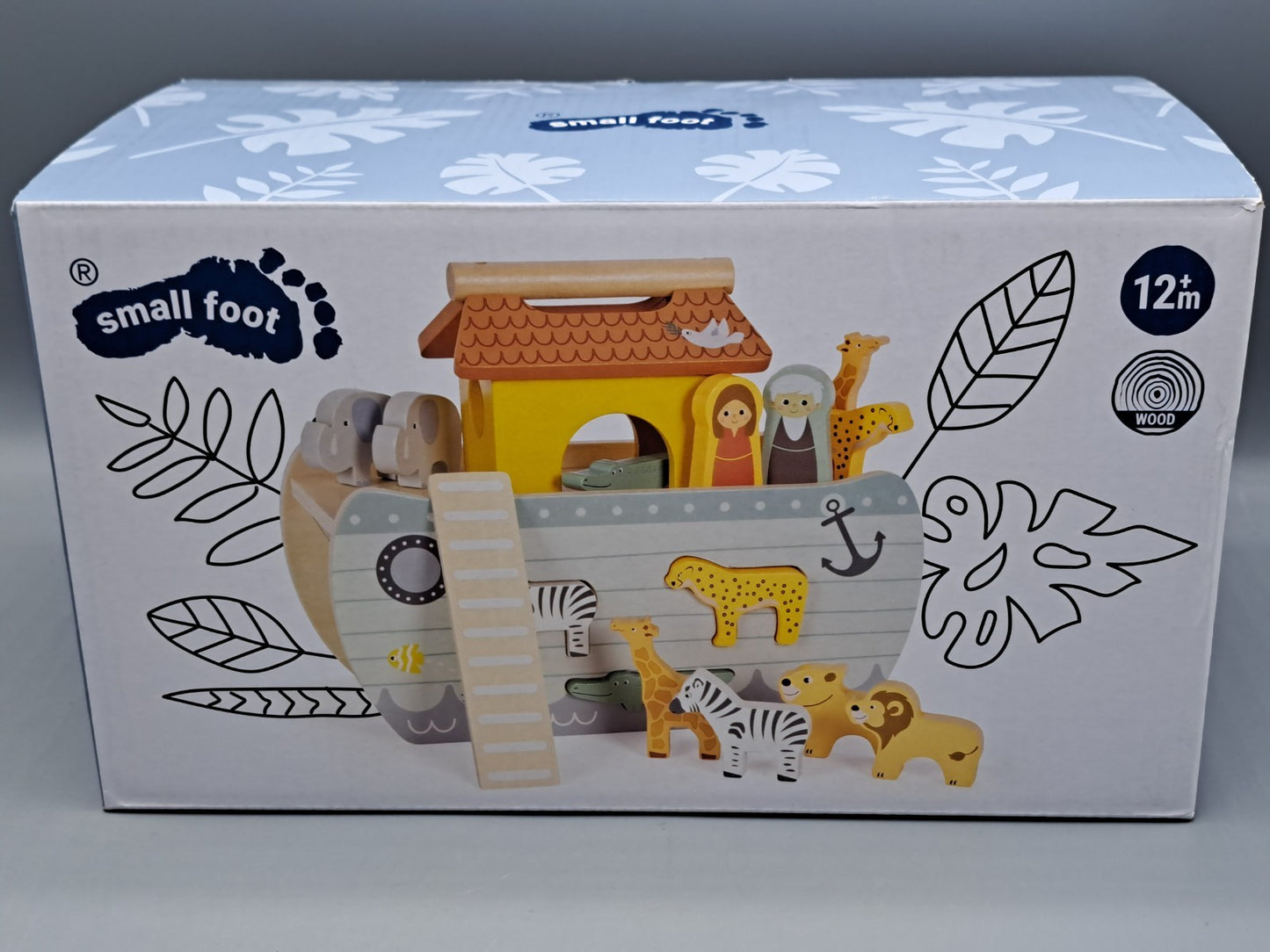 Small Foot Steckspiel Arche Noah Safari Holz Lernspiel Kinder Spielzeug