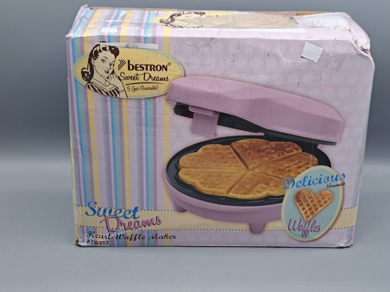 Bestron Sweet Dreams, Waffel Maker ASW217